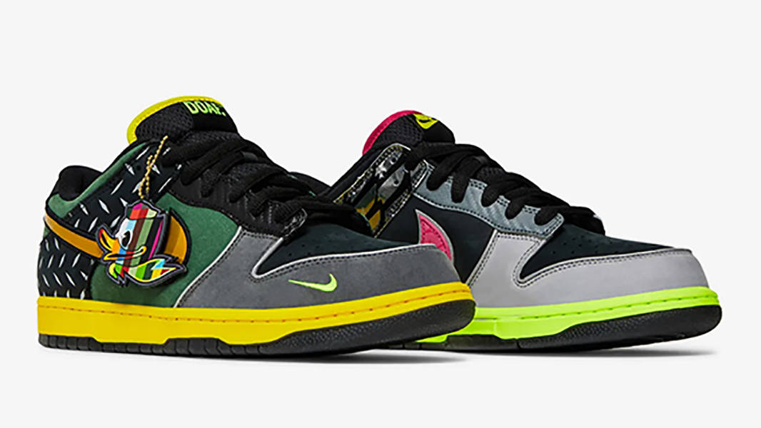 Nike Dunk Low What the Duck Home University of Oregon HV1454-001