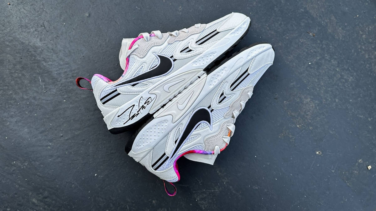 nike jam futura flat lay