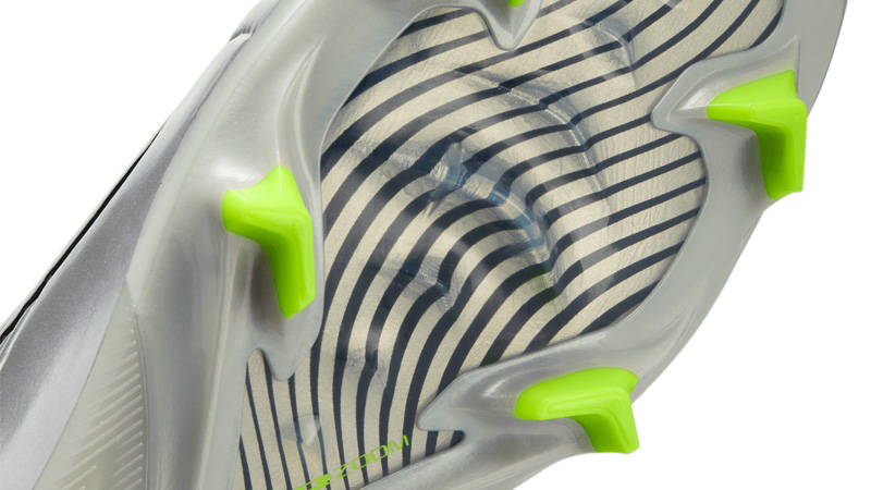 Nike Mercurial Vapor 1 Chrome Lime Bottom