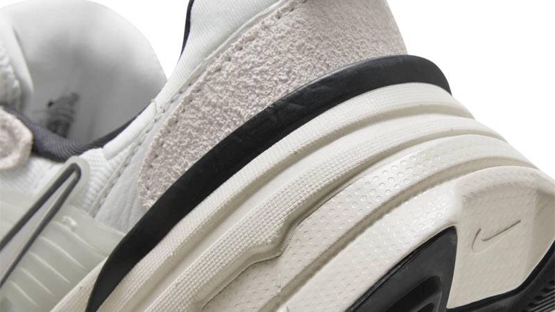 Nike V2K Run White Light Orewood Brown Closeup