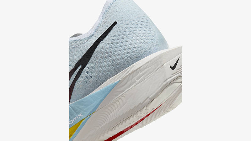 Nike Vaporfly 3 Road Racing Pure Platinum Red HJ9079-100 heel