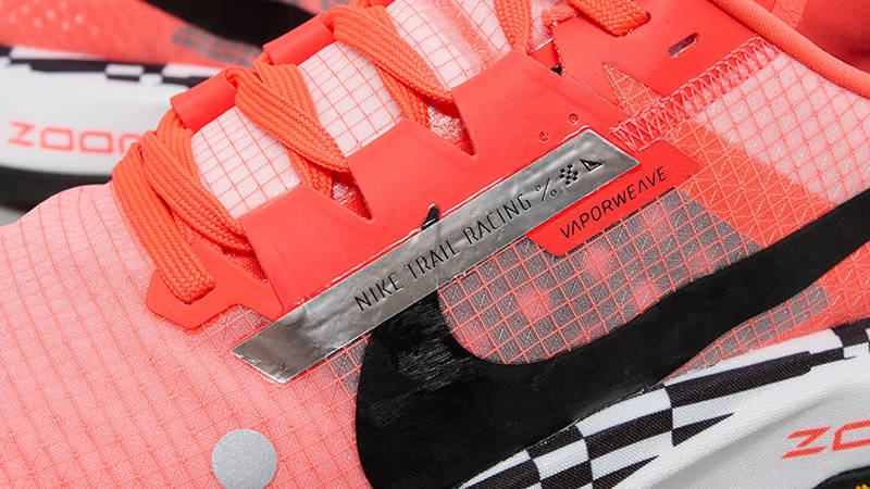 Nike ZoomX Ultrafly Trail Bright Crimson DX1978-600 branding