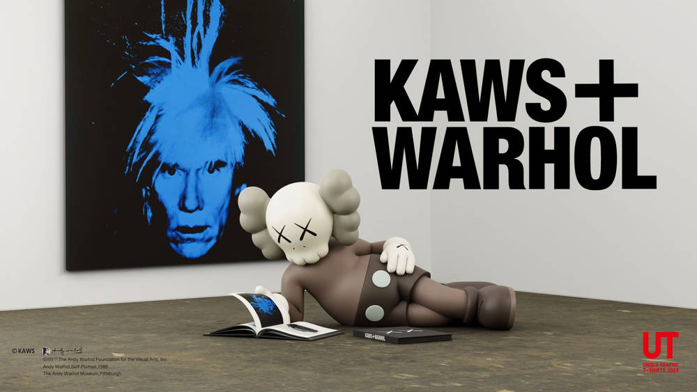 via UNIQLO Icons Collide With The New KAWS + Warhol Uniqlo UT Collection