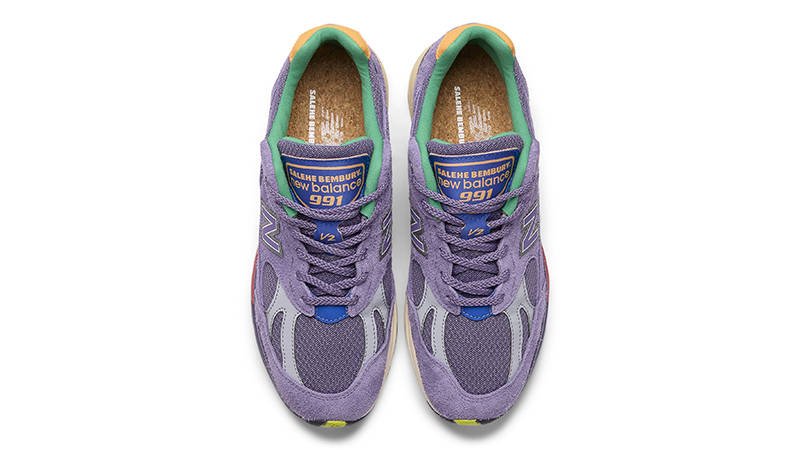 Salehe Bembury x New Balance 991v2 Colors Be The Palette middle