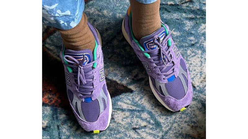 Salehe Bembury x New Balance 991v2 Purple U991SB2 Top