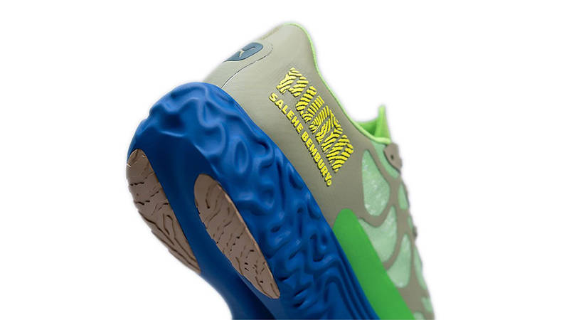 Salehe Bembury x PUMA Velum Nitro Mahana heel