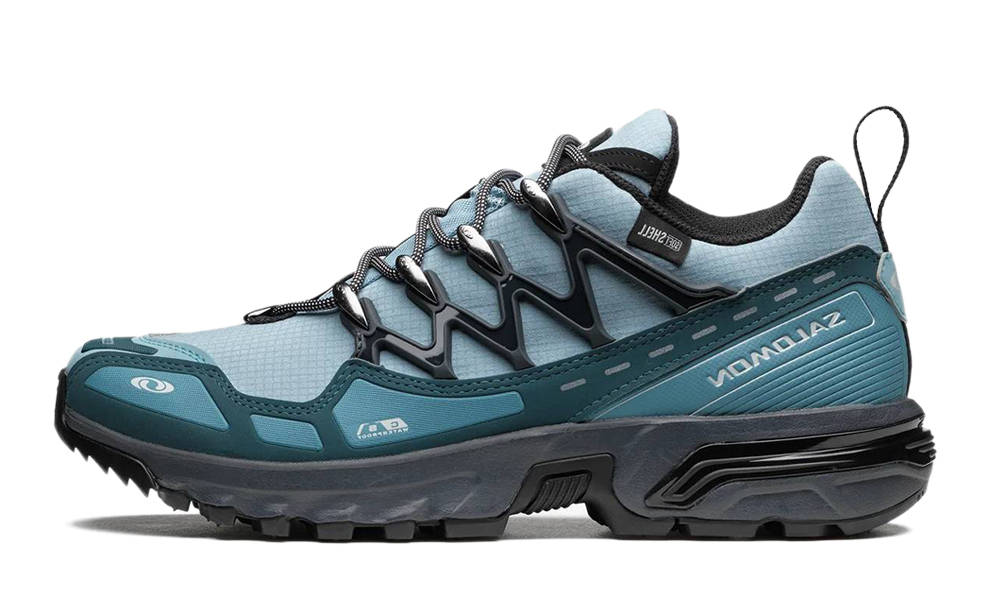 靴 SALOMON ACS + CSWP CITADEL PEARL BLUE Salomon ACS CSWP Citadel Pearl Blue Black Salomon Unisex ACS
