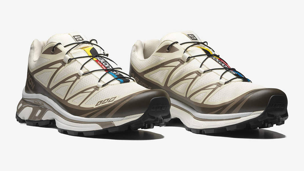 Salomon XT-6 Almond Milk Portabella L47582200 Side