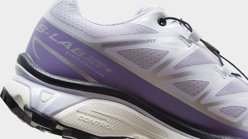 Salomon XT-6 Purple Heather Detail
