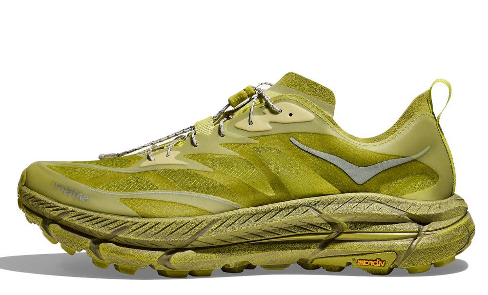 Satisfy x Hoka Mafate Speed 4 Lite Sulfur | 1157050-SLFR | The