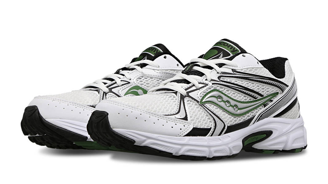 Saucony Ride Millennium White Green S70812-11 Side