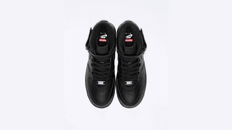 Supreme x Nike Air Force 1 Mid Black | Where To Buy | FZ8784-001