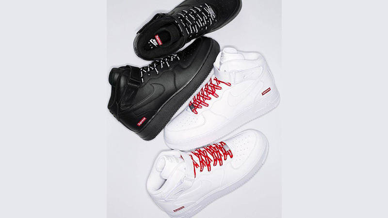 Nike Air Force 1 Supreme ホワイトー24 Nike Air Force 1 Supreme ホワイトー24 Supreme x Nike Air
