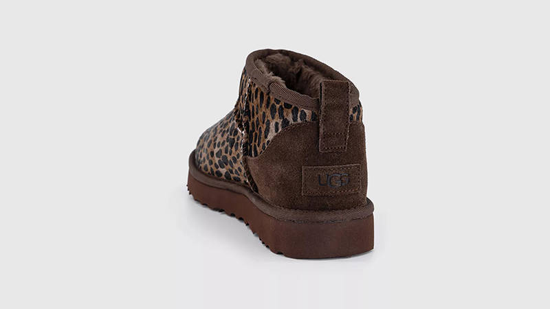 UGG Classic Ultra Mini Boots Caspian Burnt Cedar back