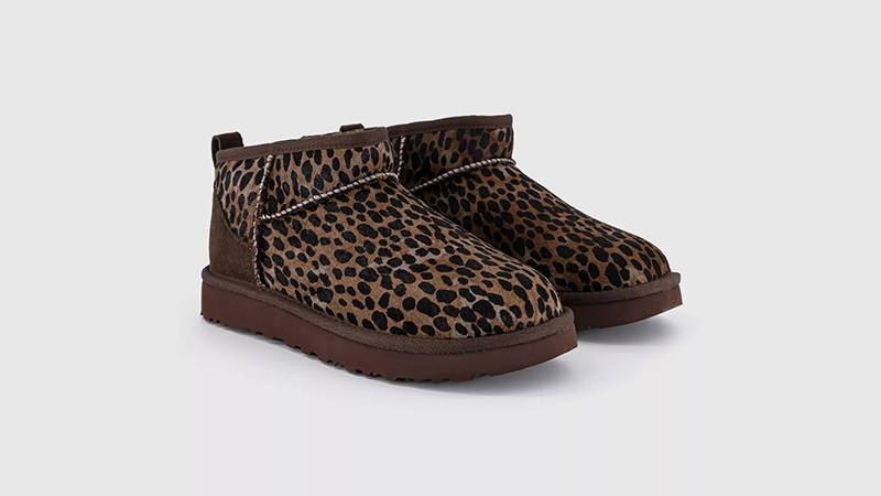 UGG Classic Ultra Mini Boots Caspian Burnt Cedar front