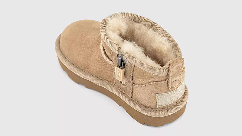 UGG Classic Ultra Mini Toddler Boots Sand inner
