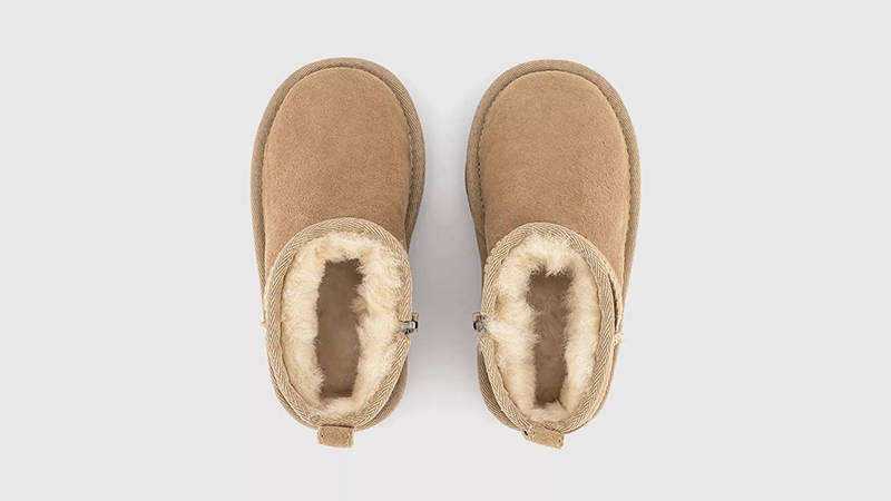 UGG Classic Ultra Mini Toddler Boots Sand middle