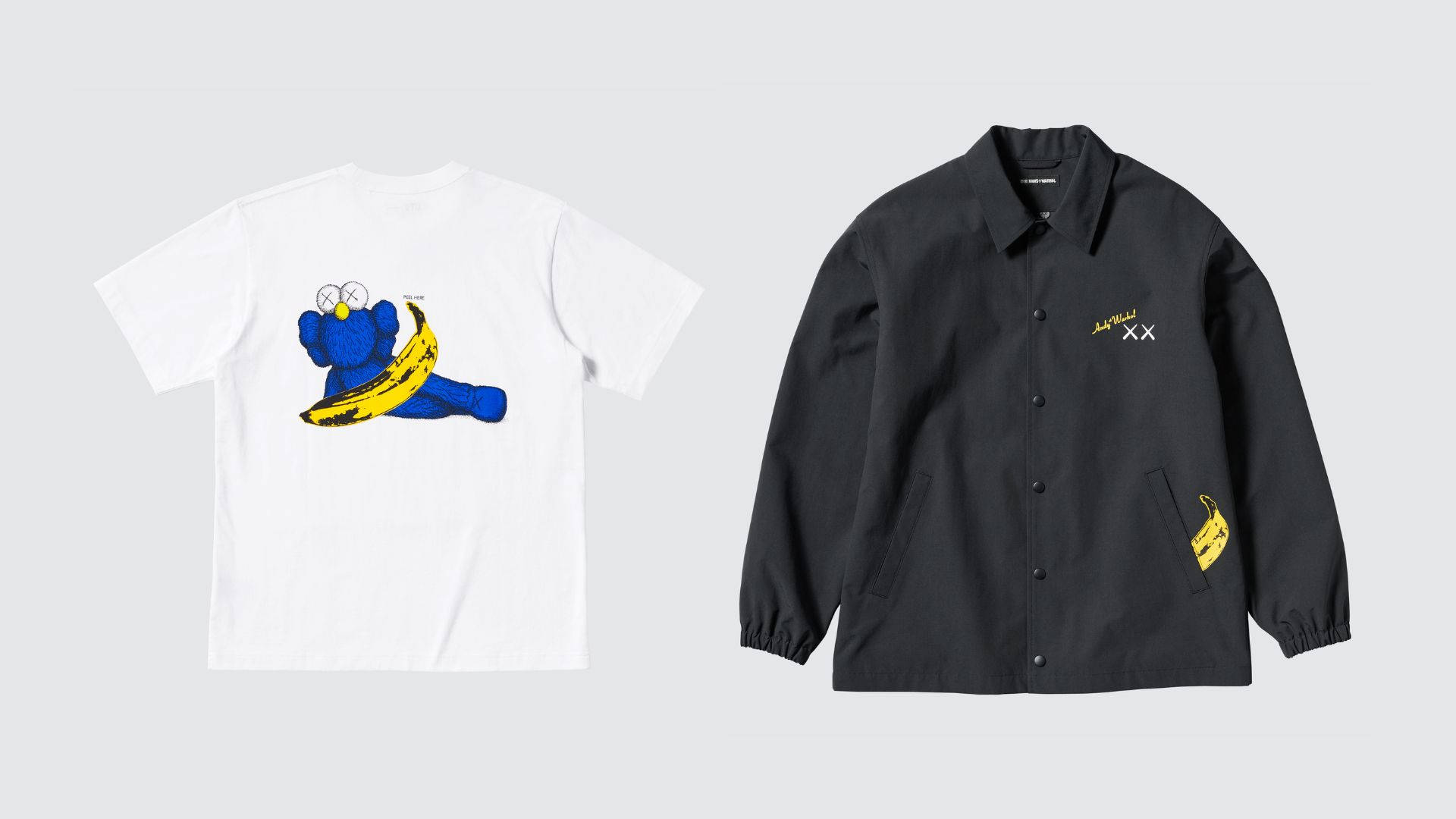 KAWS + Warhol Uniqlo T-shirts and Outerwear