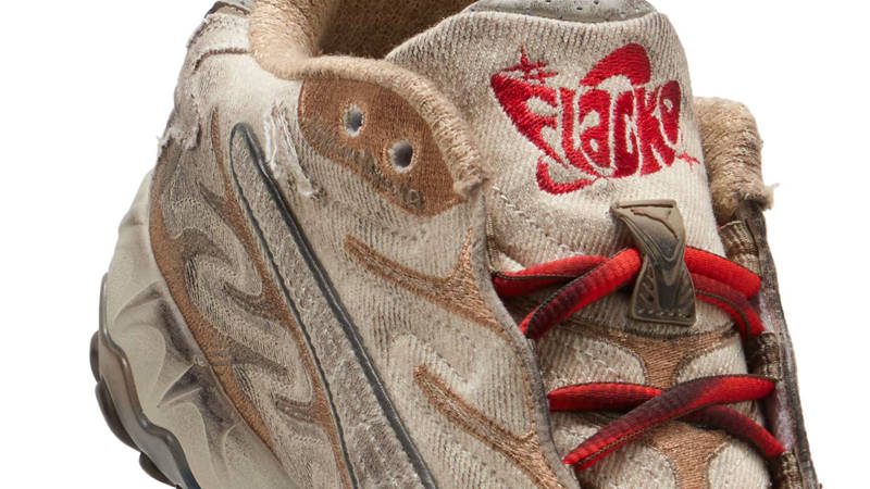 A$AP ROCKY x PUMA Inhale Distressed Pack Alpine Snow Closeup