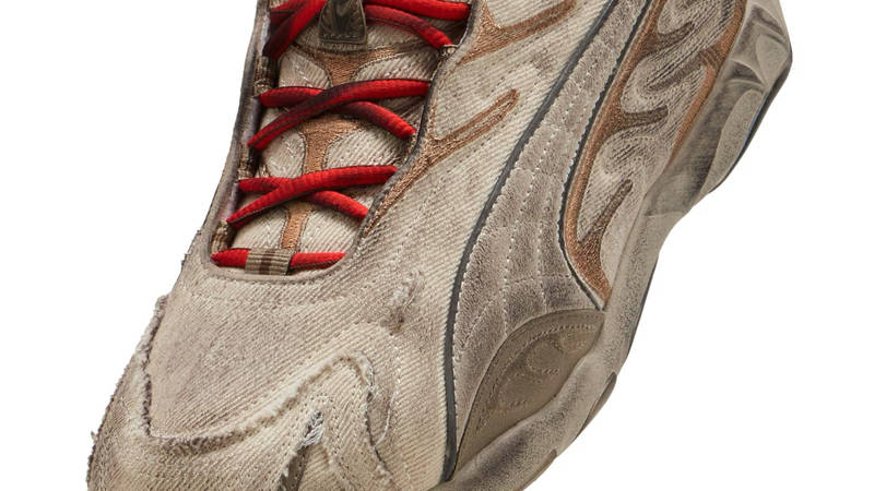 A$AP ROCKY x PUMA Inhale Distressed Pack Alpine Snow Front Closeup