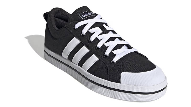 adidas Bravada Black White front