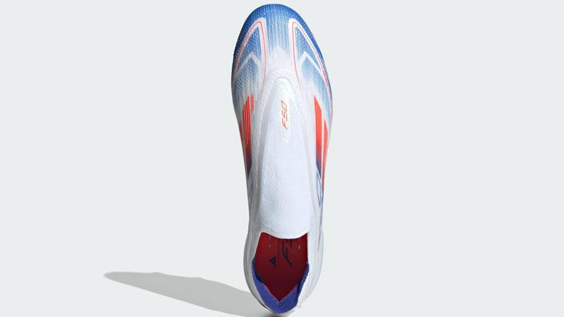adidas F50 Elite Laceless SG White Red Blue Middle