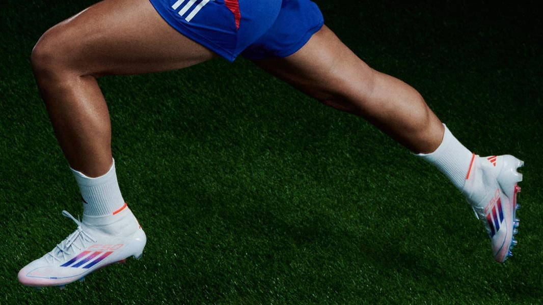 adidas F50 Elite Mid-Cut FG White Blue Red | ID9203 | The Sole