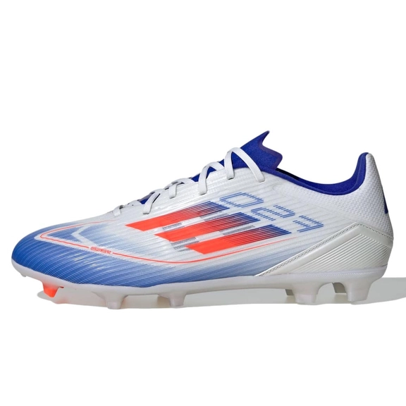 adidas F50 League FG/MG Boots White Lucid Blue
