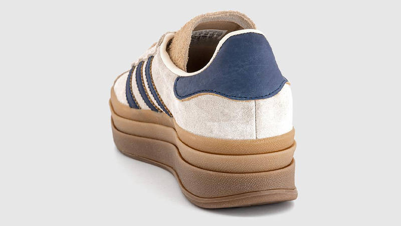 adidas Gazelle Bold Cream Navy Back