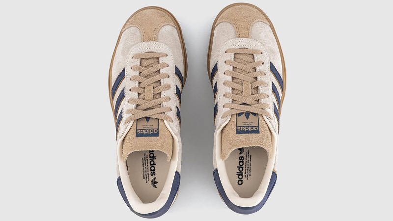 adidas Gazelle Bold Cream Navy Middle
