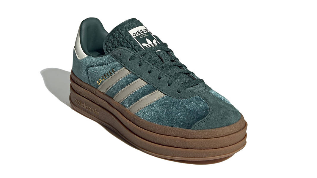 adidas Gazelle Bold Mineral Green IG4391 Front