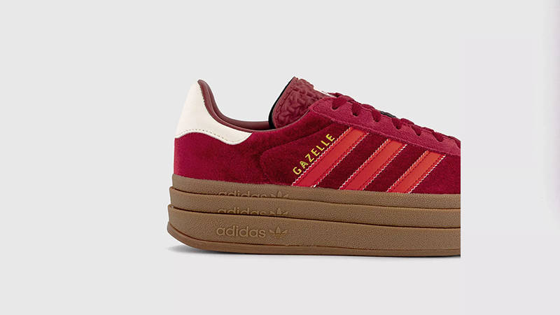 adidas Gazelle Bold Victory Red IG4388 heel