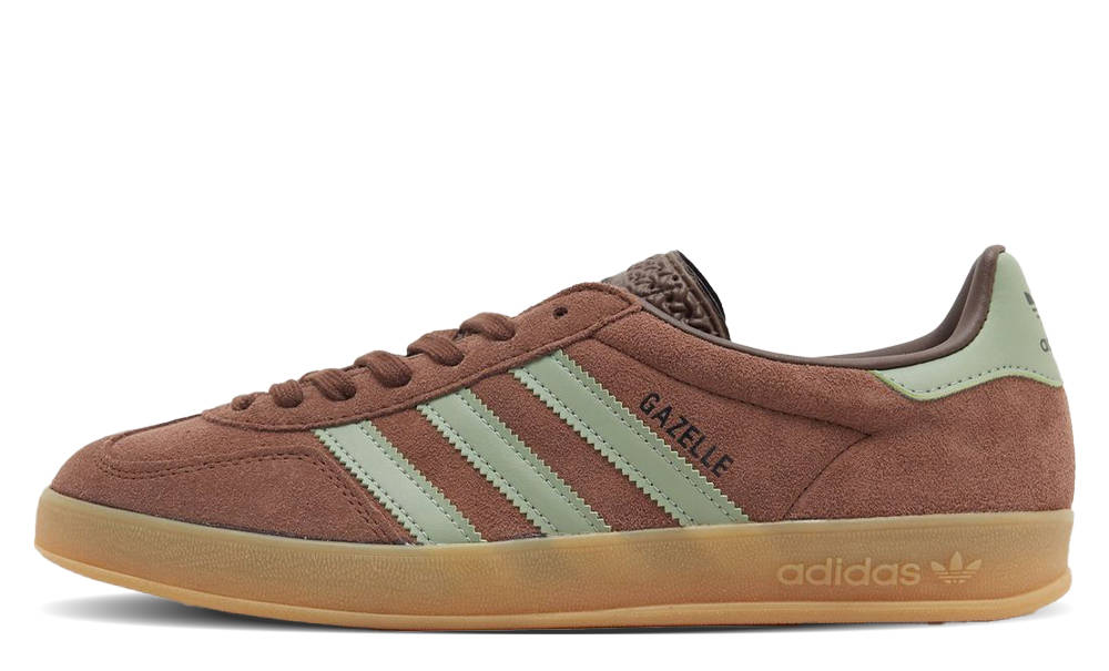 adidas Gazelle Indoor Auburn Silver Green