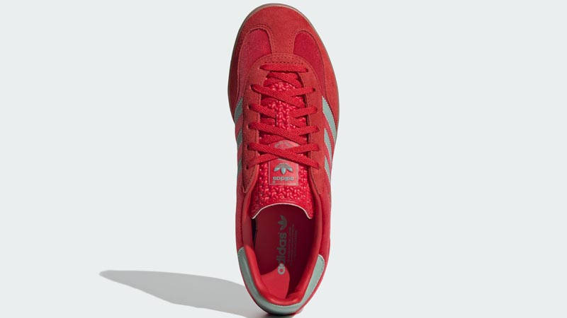 adidas Gazelle Indoor Better Scarlet Hazy Green Middle