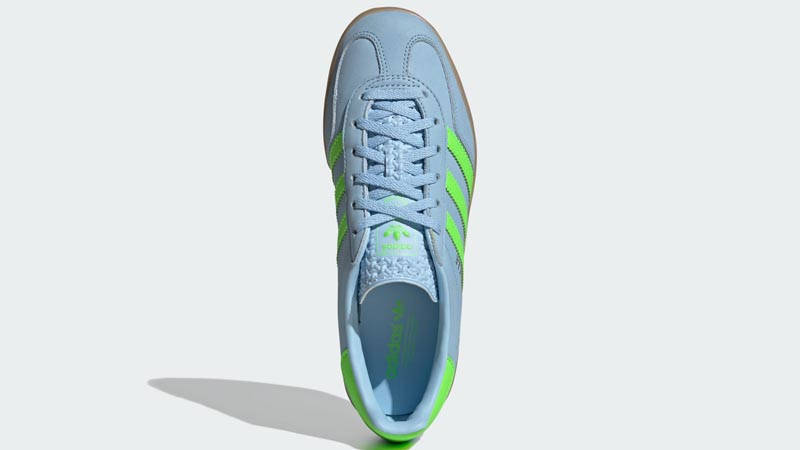 adidas Gazelle Indoor Clear Sky Solar Green Middle