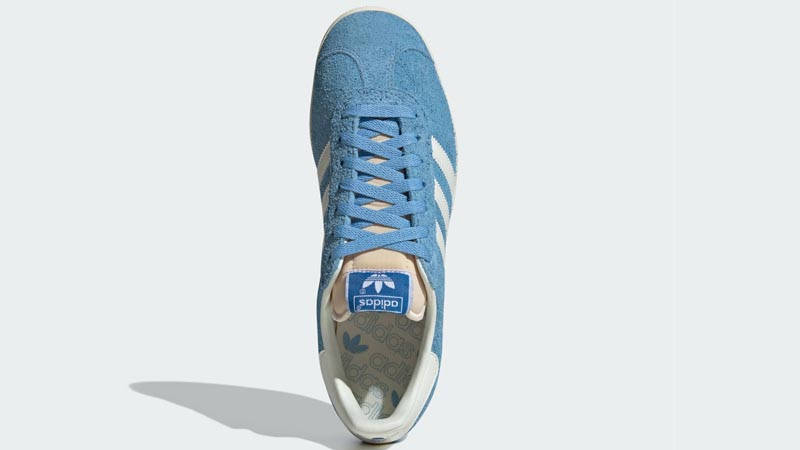 adidas Gazelle Light Blue Cream White Middle