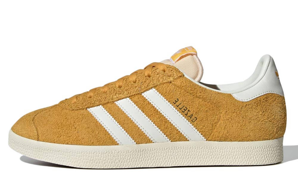 adidas Gazelle Preloved Yellow Cream White