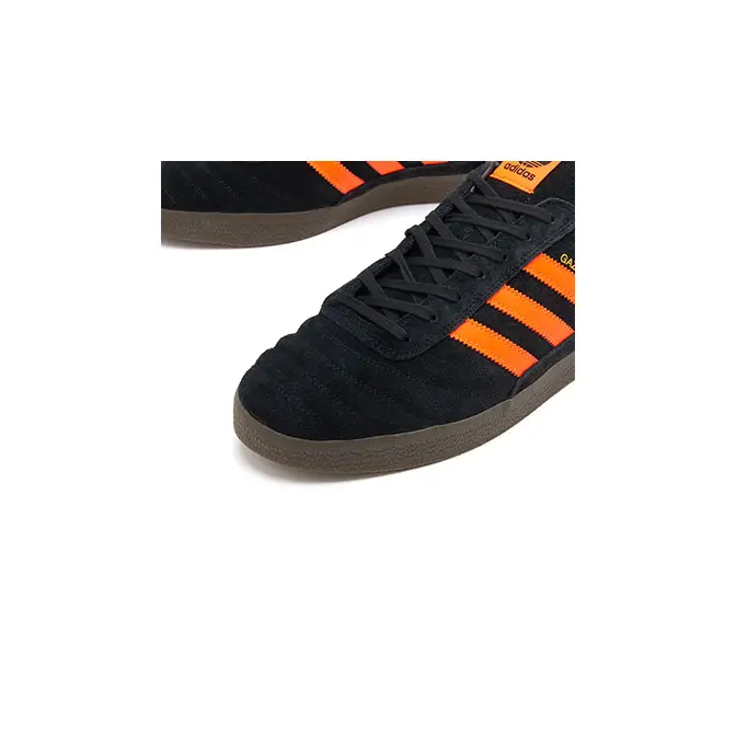 adidas Gazelle Team Black Solar Orange | II0006 | The Sole
