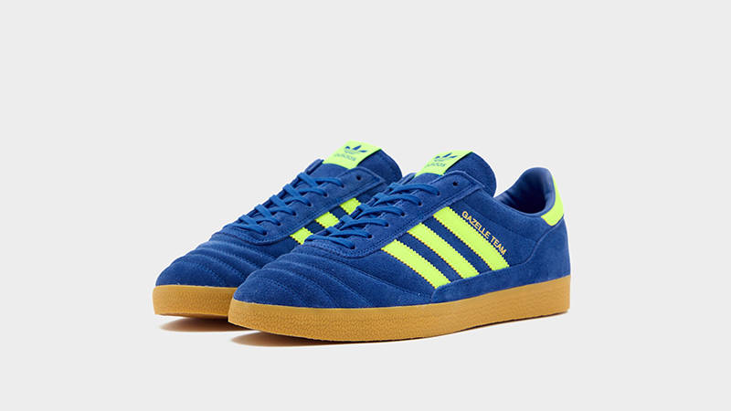 adidas Gazelle Team Royal Blue Solar Yellow II0007 The Sole