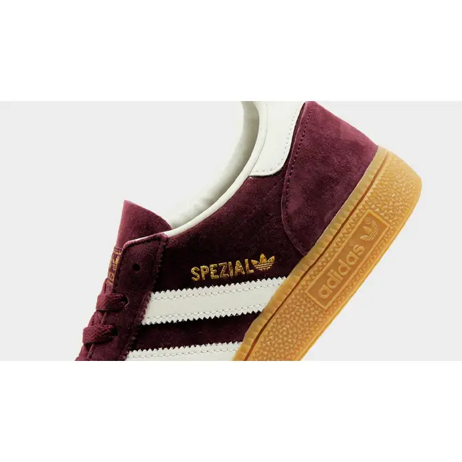 adidas Handball Spezial Shadow Red Off White Closeup