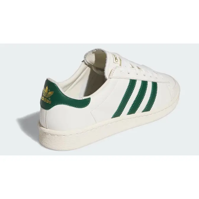 adidas Jabbar Low Off White Dark Green | IH5298 | The Sole