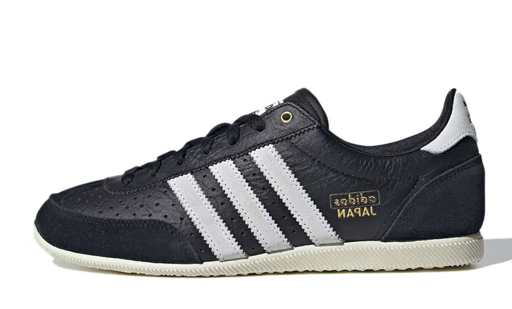 スニーカー adidas japan black IH5490 Adidas Originals JAPAN Black/Footwear White/Gold IH5490