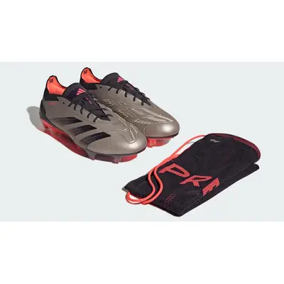 adidas Predator Elite FG Vivid Horizon Pack Platinum Metallic Front 1