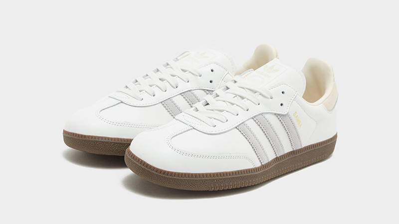 adidas Samba OG Core White Grey IH4880 front