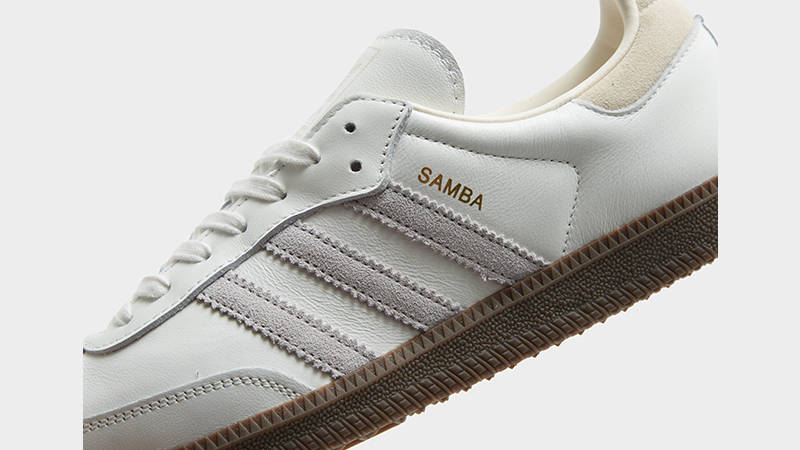 adidas Samba OG Core White Grey IH4880 side