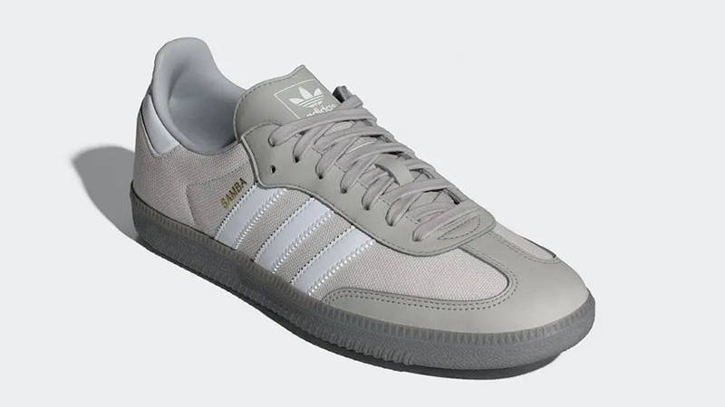 adidas Samba OG Grey White IE9099 front