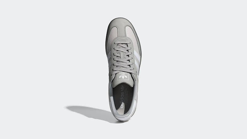 adidas Samba OG Grey White IE9099 middle