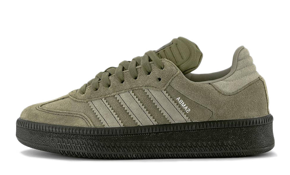 adidas Samba XLG Olive Silver