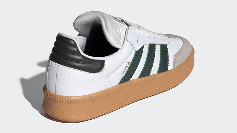 adidas Samba XLG White Collegiate Green IE9181 Back