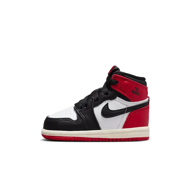 Air Jordan 1 High OG Black Toe Reimagined Toddler Where To Buy FD1413 106 The Sole Supplier